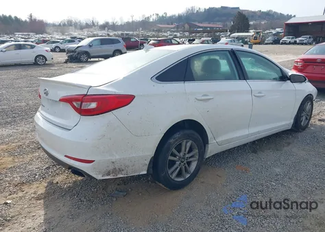 2016 Hyundai Sonata Se from USA, damaged, VIN 5NPE24AF1GH288599